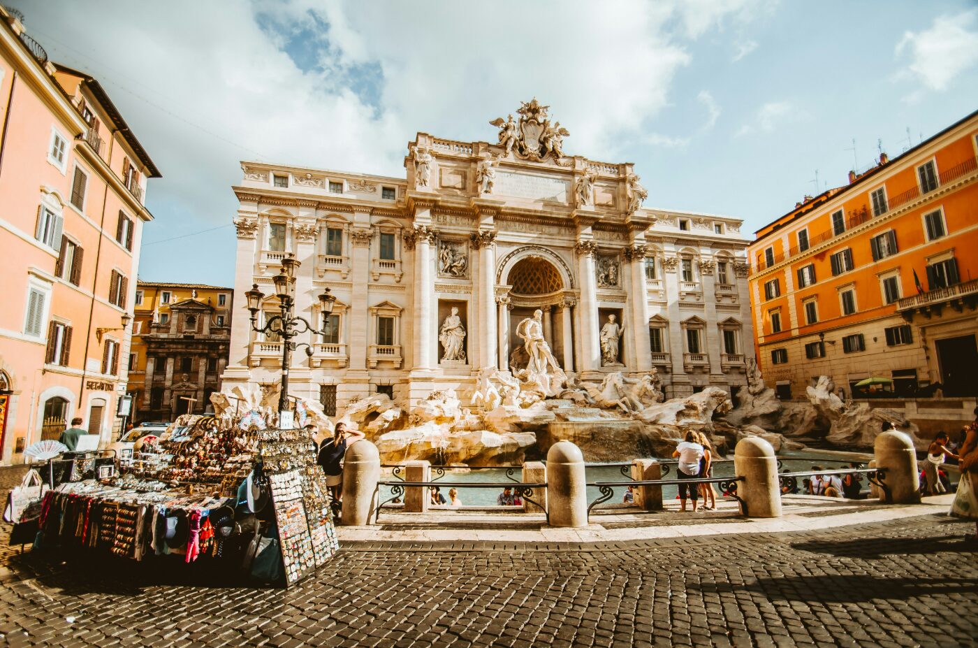 The Trevi Fountain in Rome